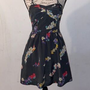 Floral Tie Strap Dress